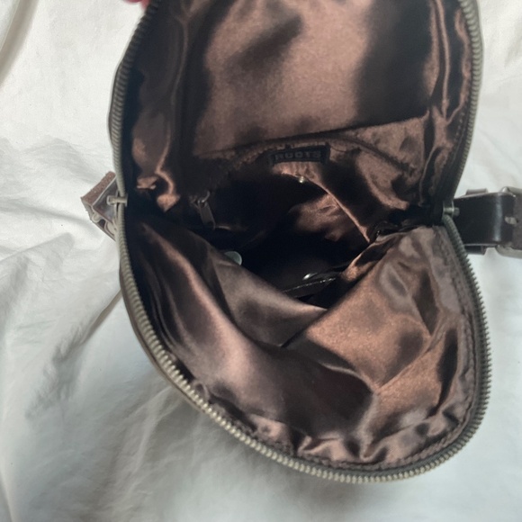 Roots Nylon and Leather Crossbody Bag - Picture 9 of 11